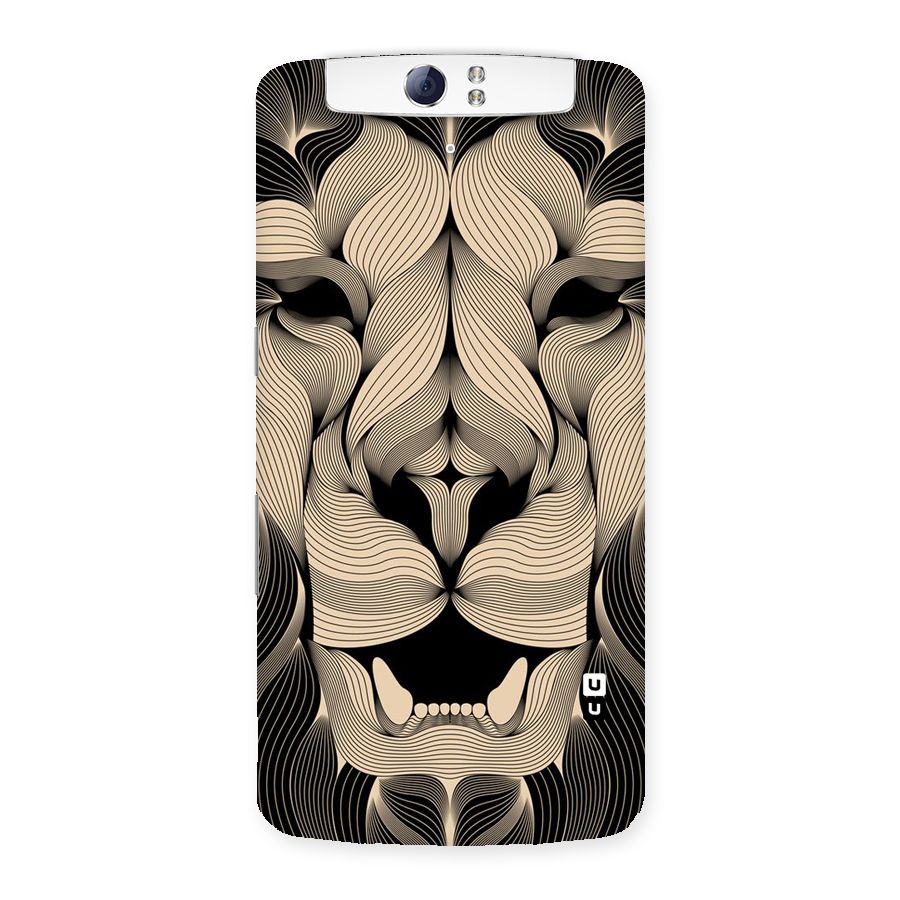 Lion Shape Design Back Case for Oppo N1