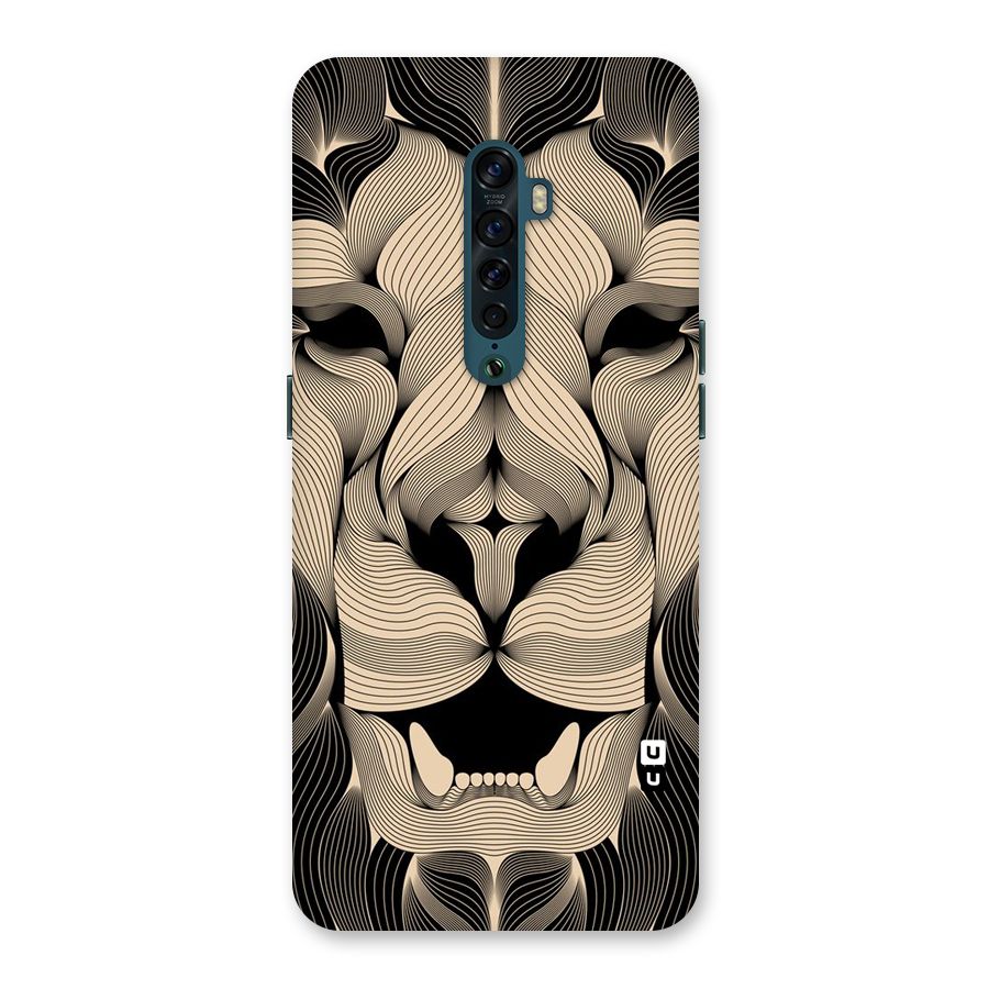Lion Shape Design Back Case for Oppo Reno2