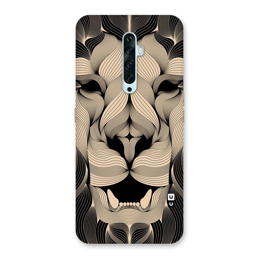 Lion Shape Design Back Case for Oppo Reno2 F
