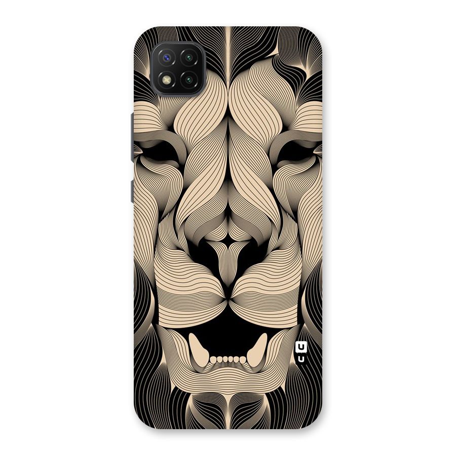 Lion Shape Design Back Case for Poco C3