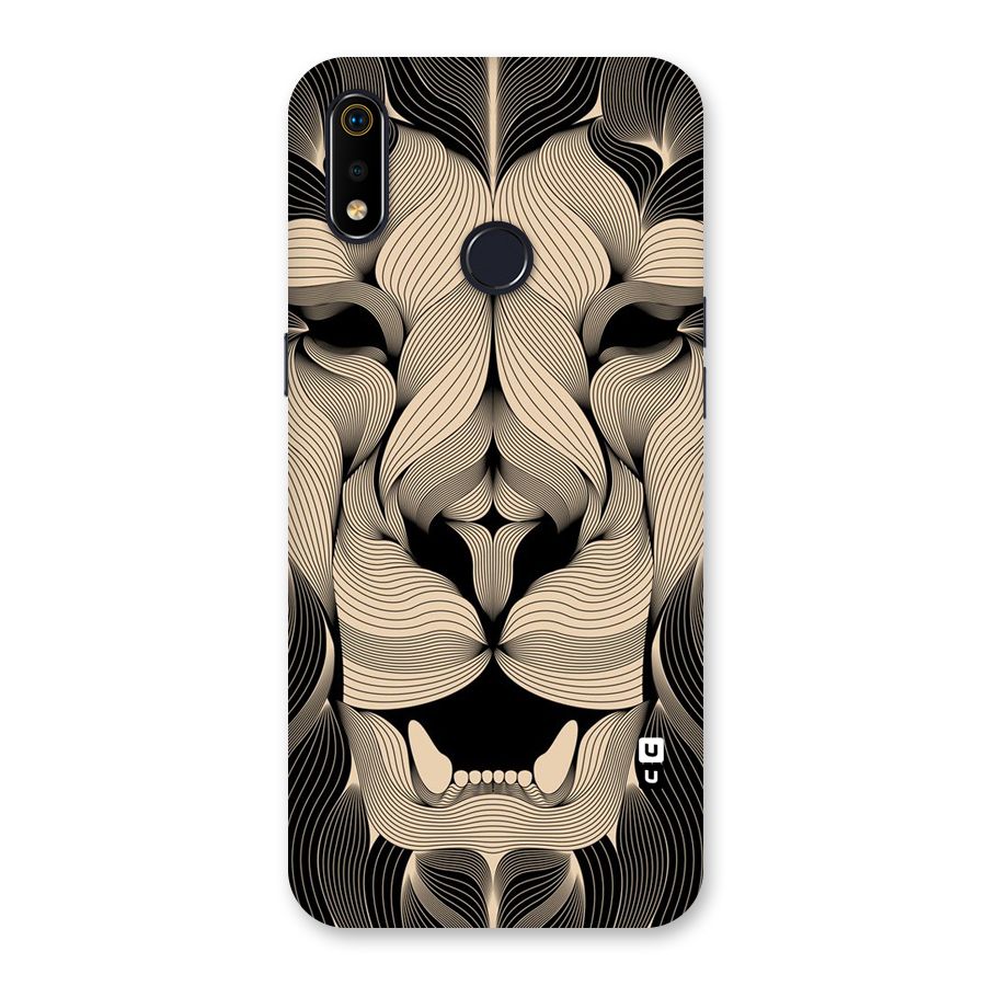Lion Shape Design Back Case for Realme 3i