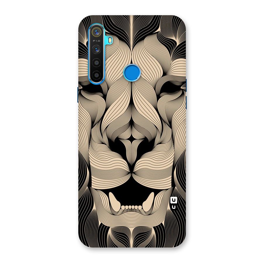 Lion Shape Design Back Case for Realme 5