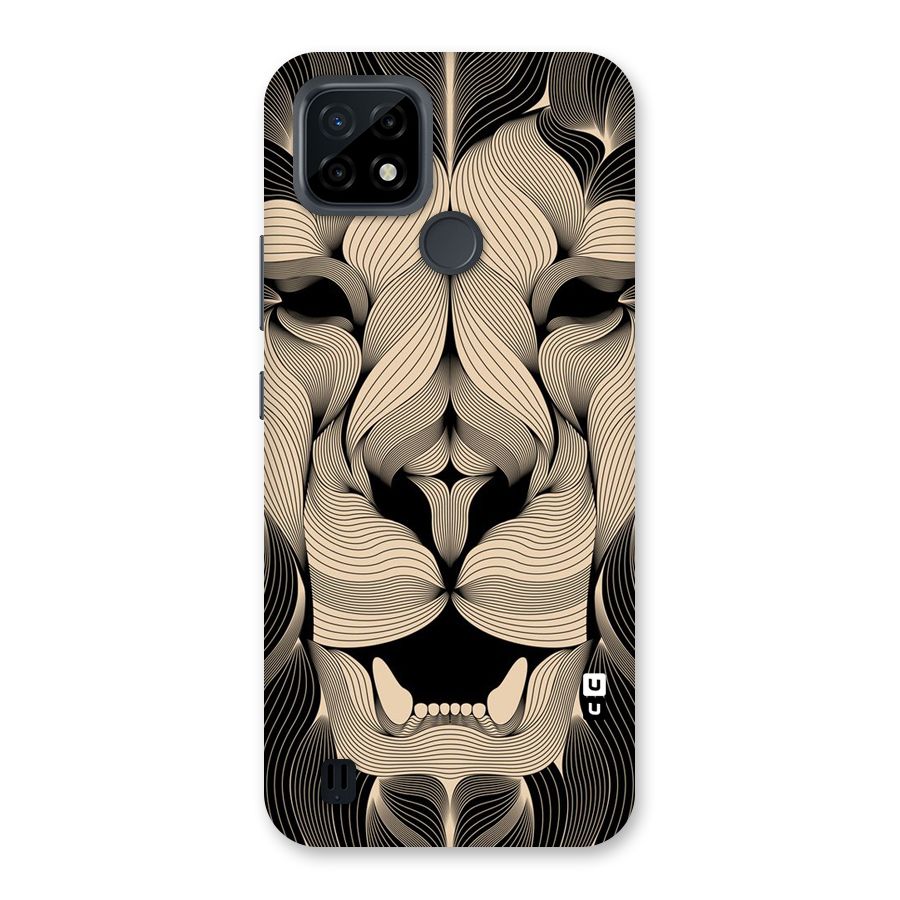 Lion Shape Design Back Case for Realme C21