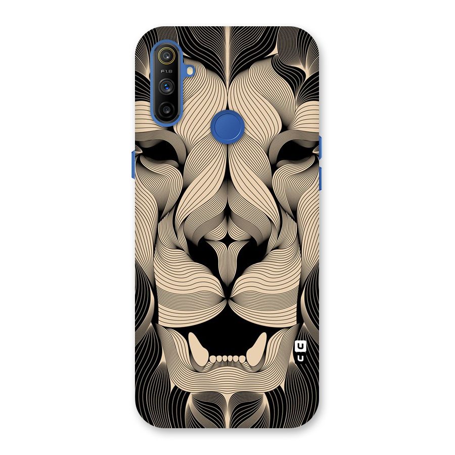 Lion Shape Design Back Case for Realme Narzo 10A