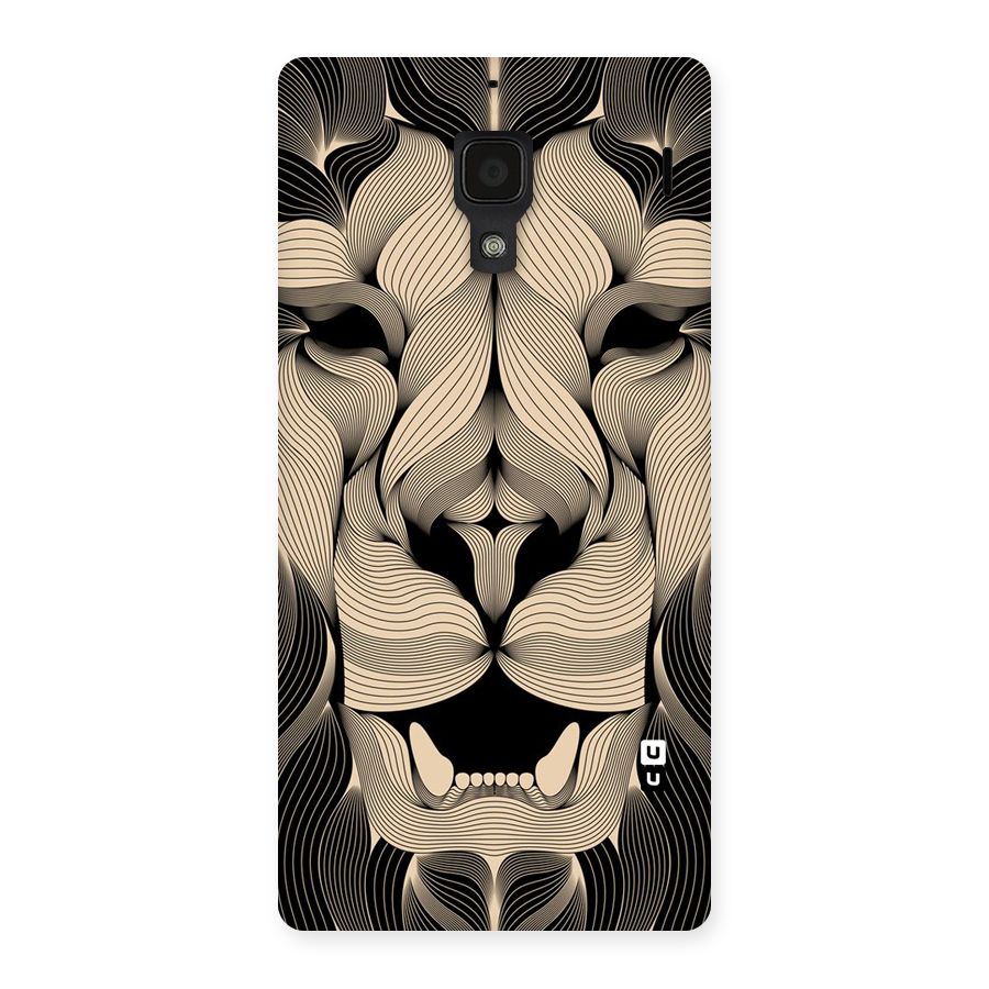 Lion Shape Design Back Case for Redmi 1S