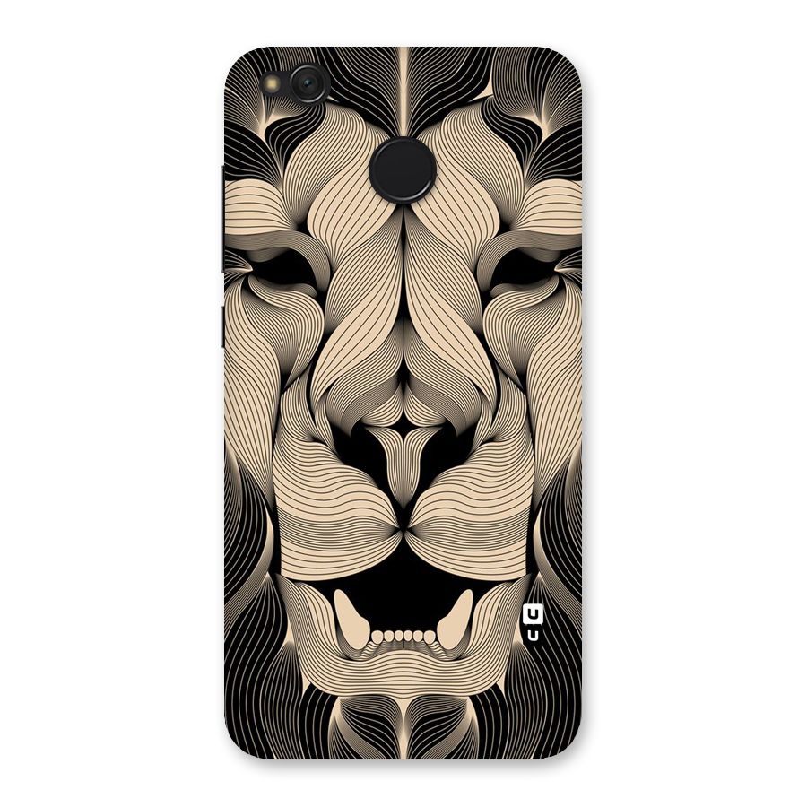 Lion Shape Design Back Case for Redmi 4