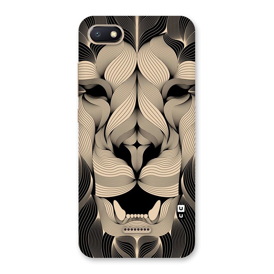 Lion Shape Design Back Case for Redmi 6A