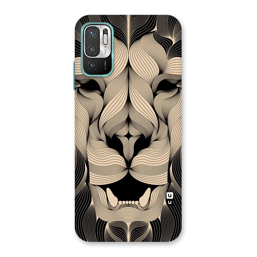 Lion Shape Design Back Case for Redmi Note 10T 5G