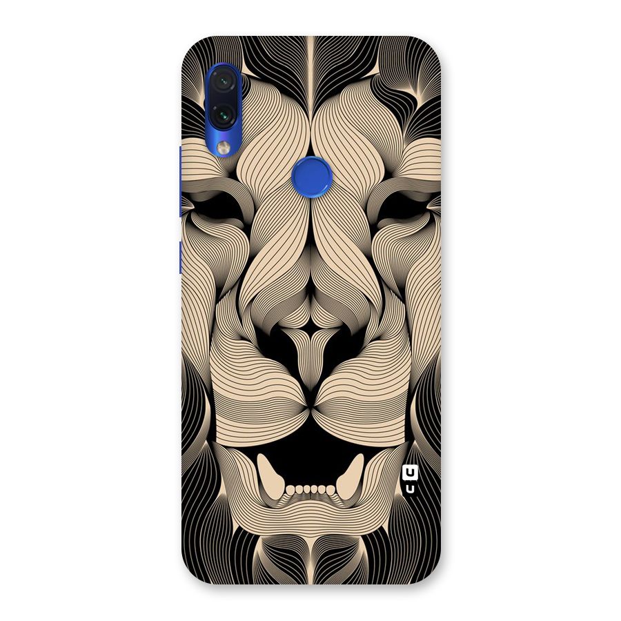 Lion Shape Design Back Case for Redmi Note 7