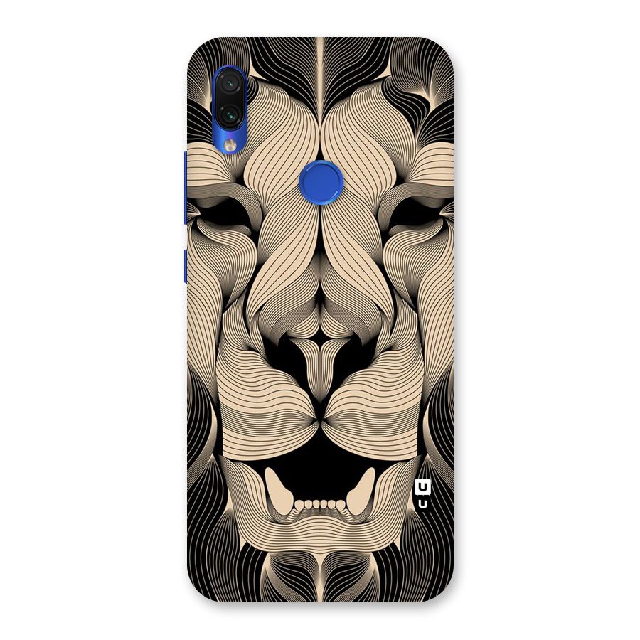 Lion Shape Design Back Case for Redmi Note 7S