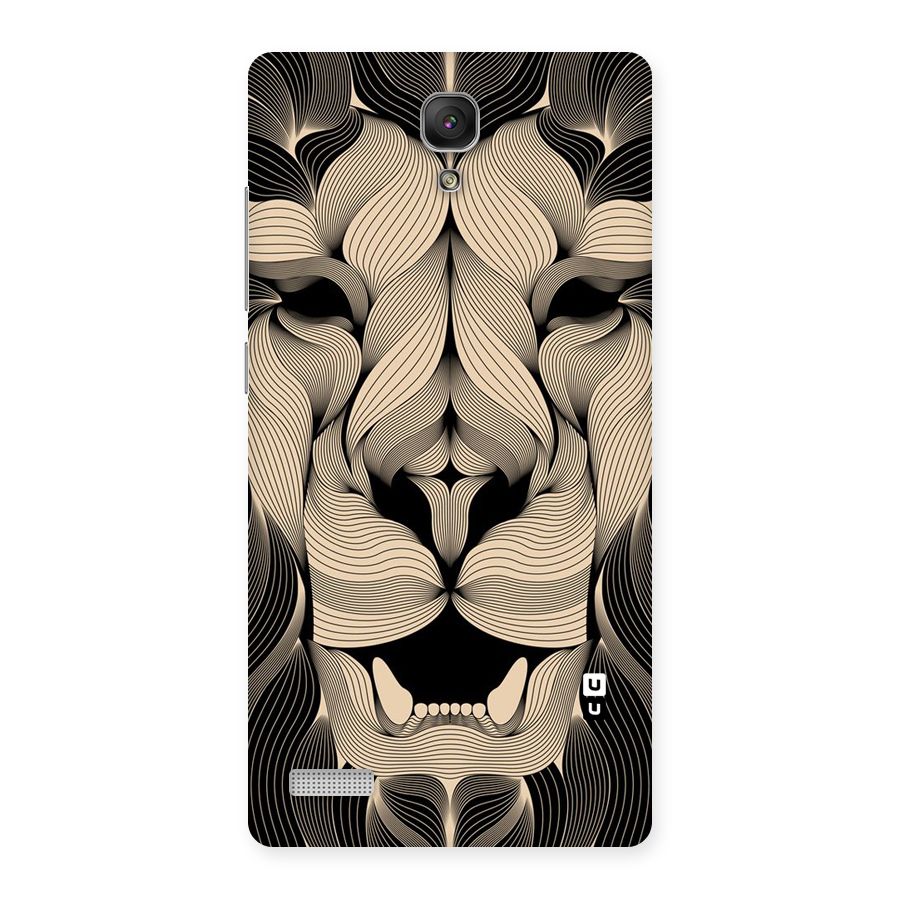 Lion Shape Design Back Case for Redmi Note Prime