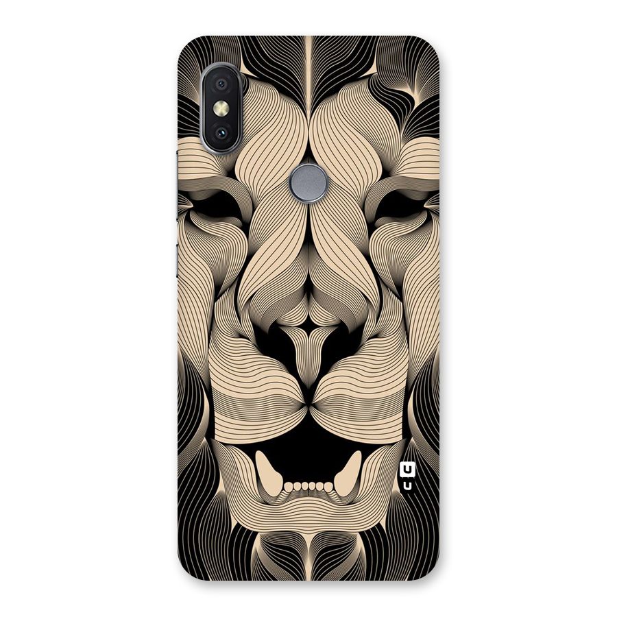 Lion Shape Design Back Case for Redmi Y2