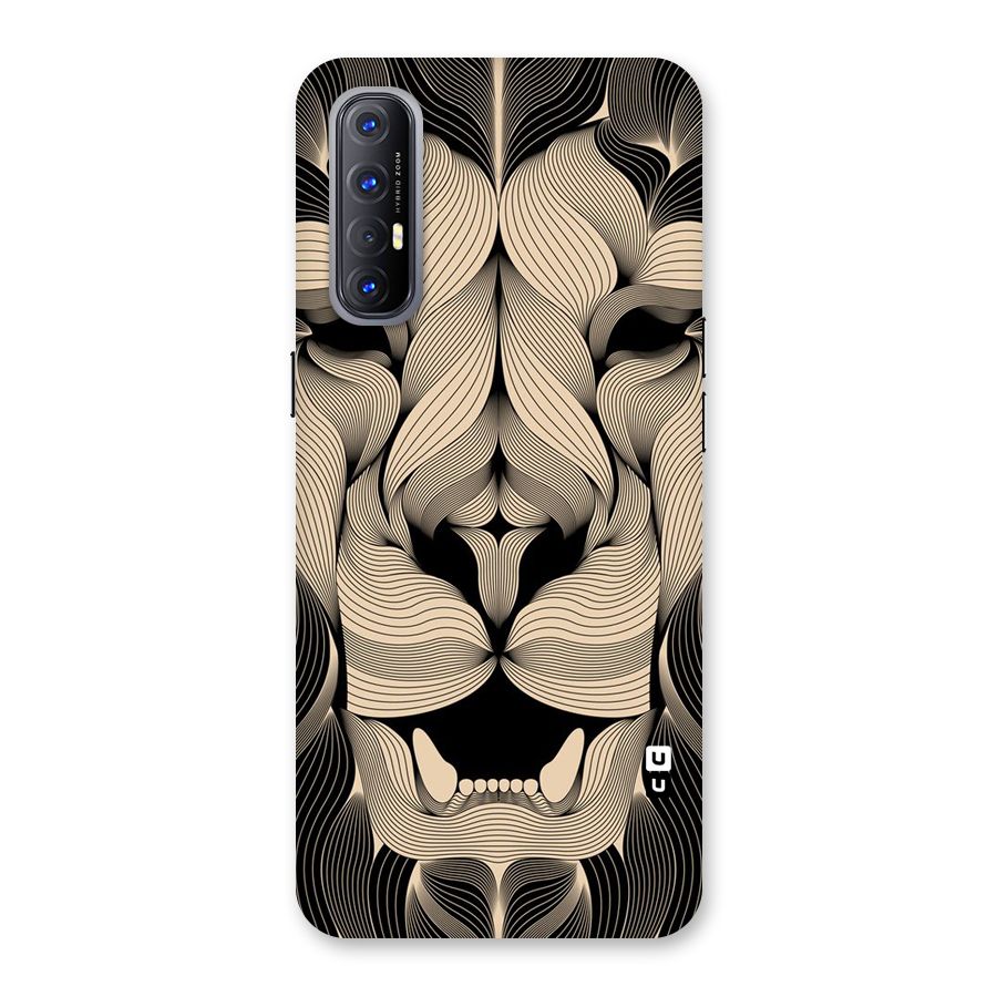 Lion Shape Design Back Case for Reno3 Pro