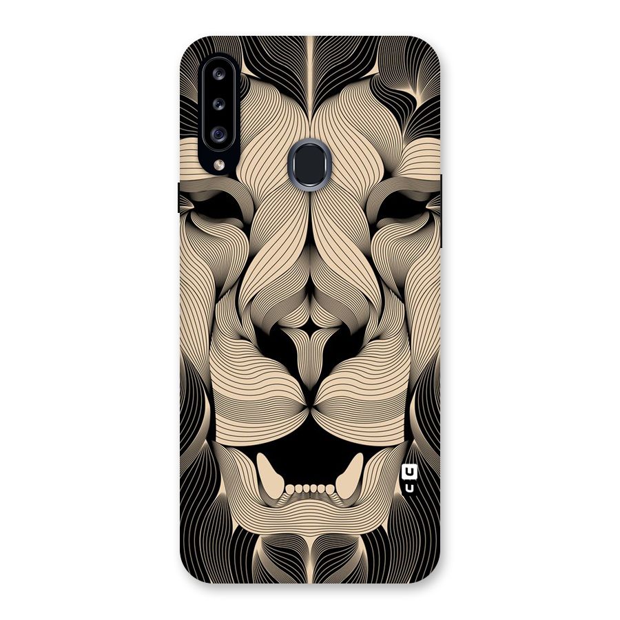 Lion Shape Design Back Case for Samsung Galaxy A20s