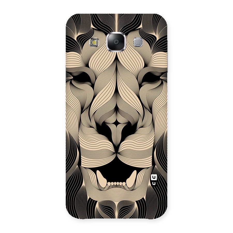 Lion Shape Design Back Case for Samsung Galaxy E5