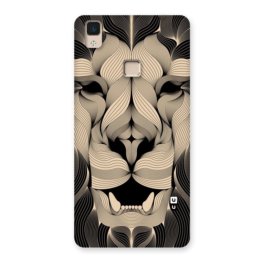 Lion Shape Design Back Case for V3 Max