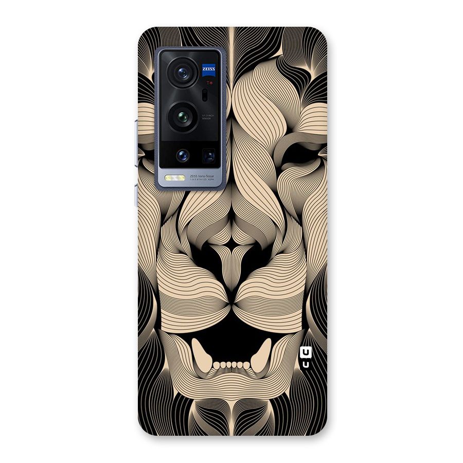 Lion Shape Design Back Case for Vivo X60 Pro Plus