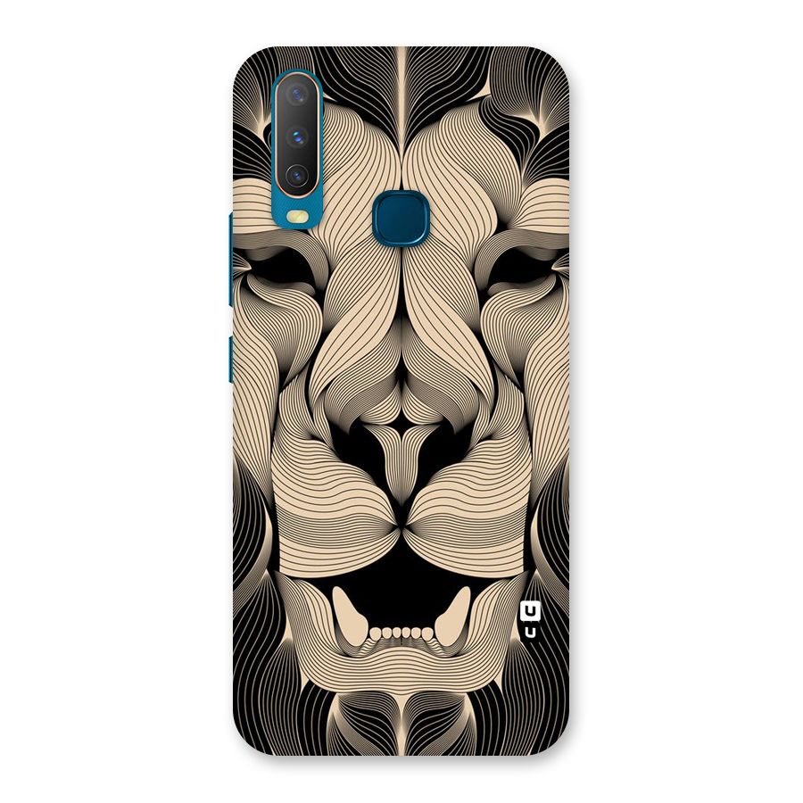 Lion Shape Design Back Case for Vivo Y17