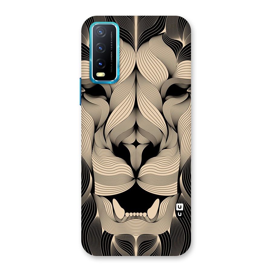Lion Shape Design Back Case for Vivo Y20