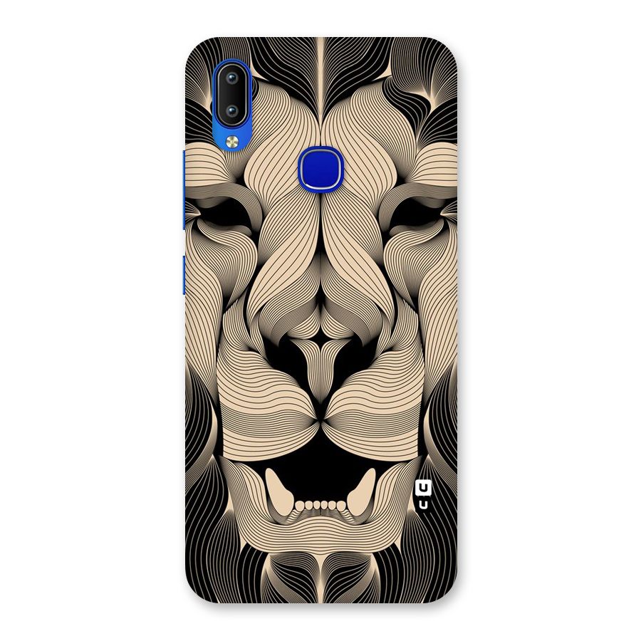 Lion Shape Design Back Case for Vivo Y91