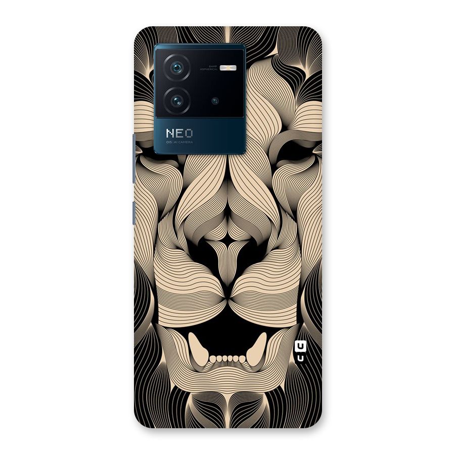 Lion Shape Design Back Case for Vivo iQOO Neo 6 5G