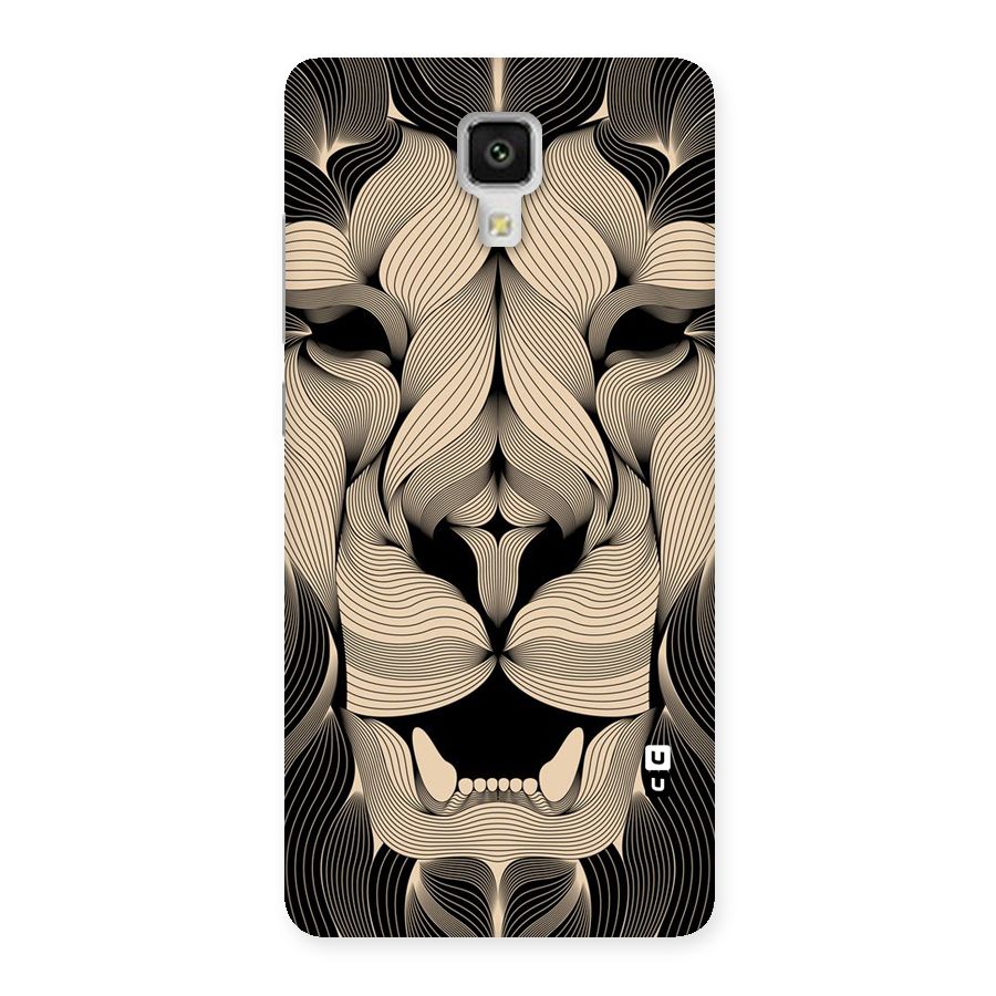 Lion Shape Design Back Case for Xiaomi Mi 4