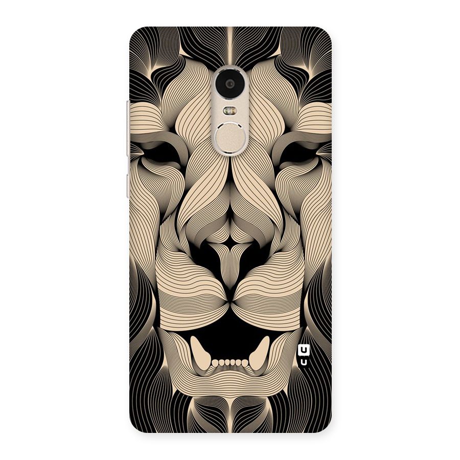 Lion Shape Design Back Case for Xiaomi Redmi Note 4