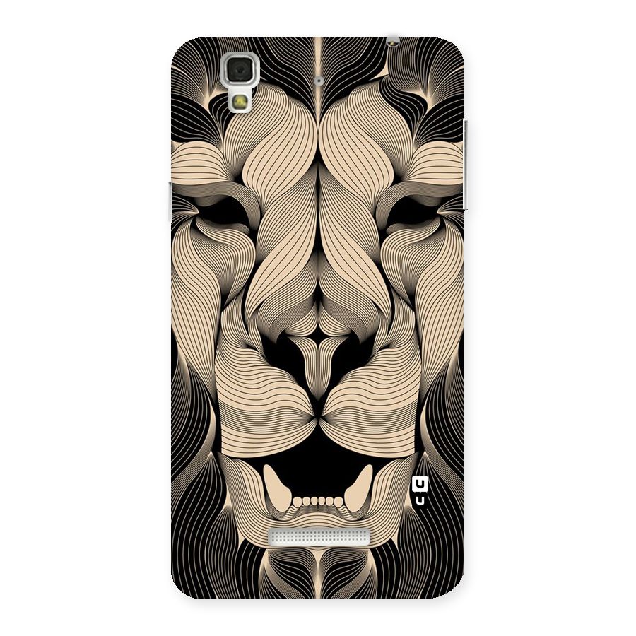 Lion Shape Design Back Case for YU Yureka Plus