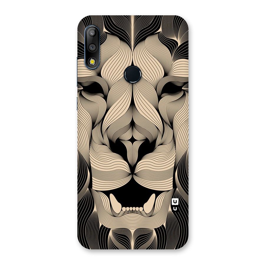 Lion Shape Design Back Case for Zenfone Max Pro M2
