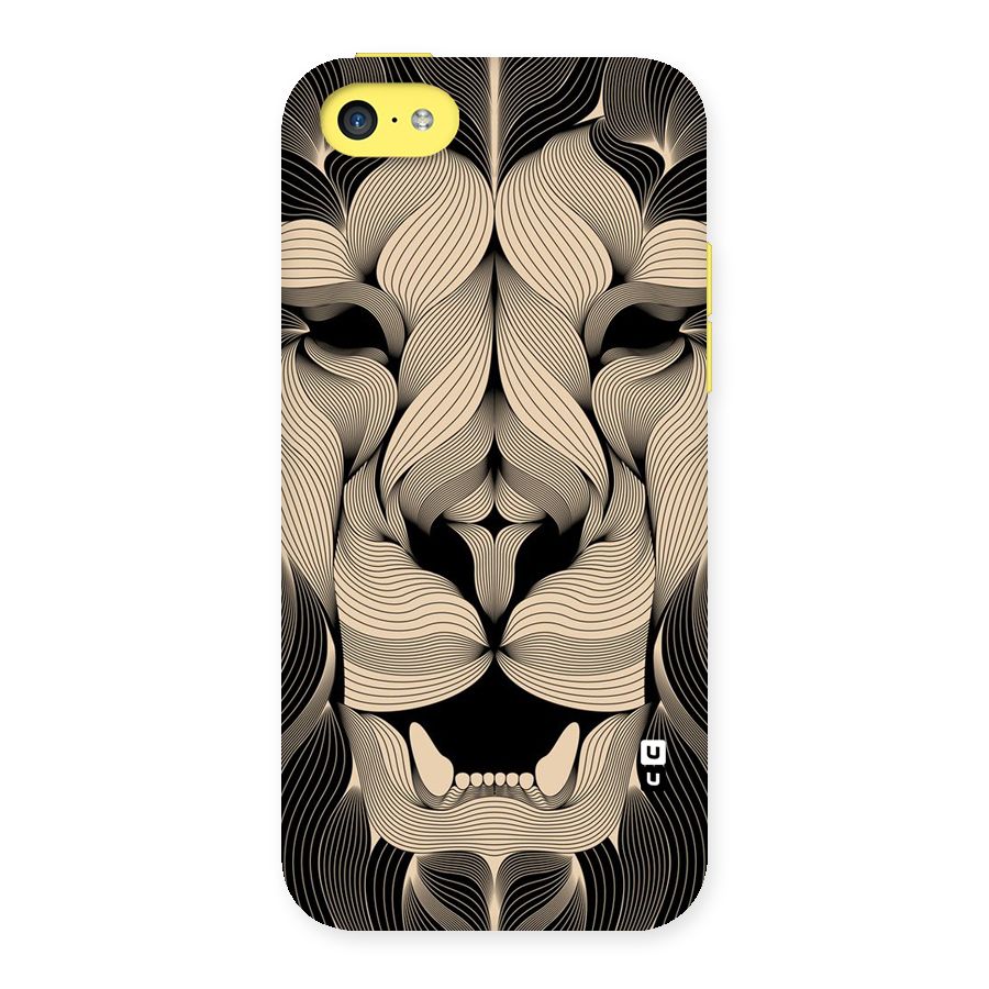 Lion Shape Design Back Case for iPhone 5C