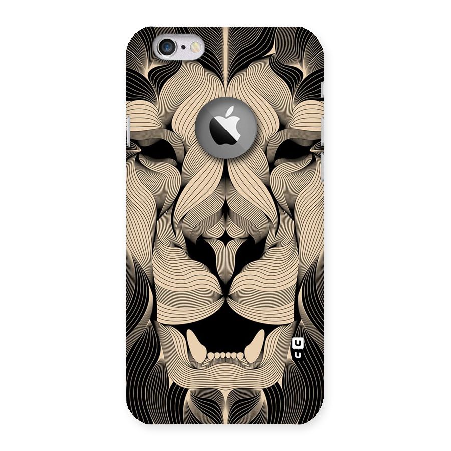 Lion Shape Design Back Case for iPhone 6 Logo Cut
