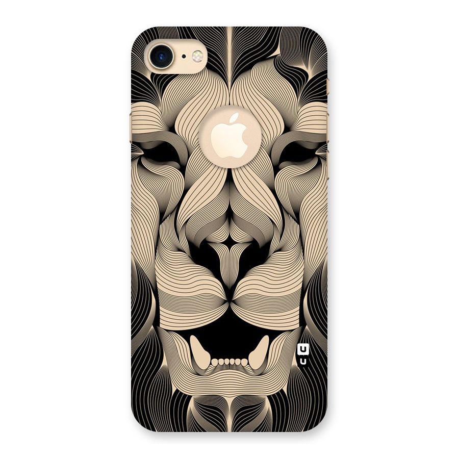 Lion Shape Design Back Case for iPhone 7 Logo Cut