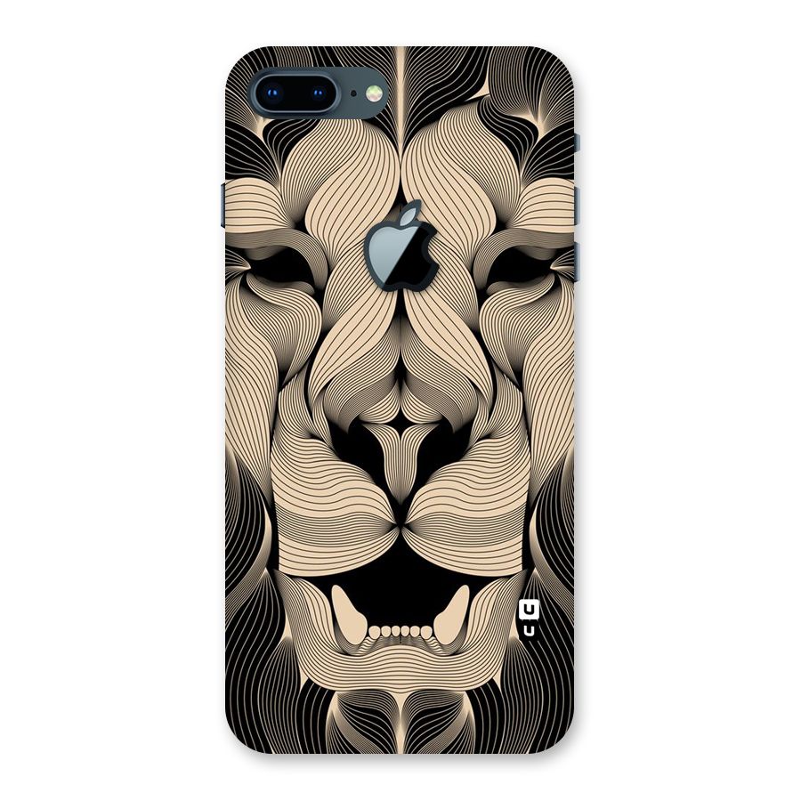 Lion Shape Design Back Case for iPhone 7 Plus Apple Cut