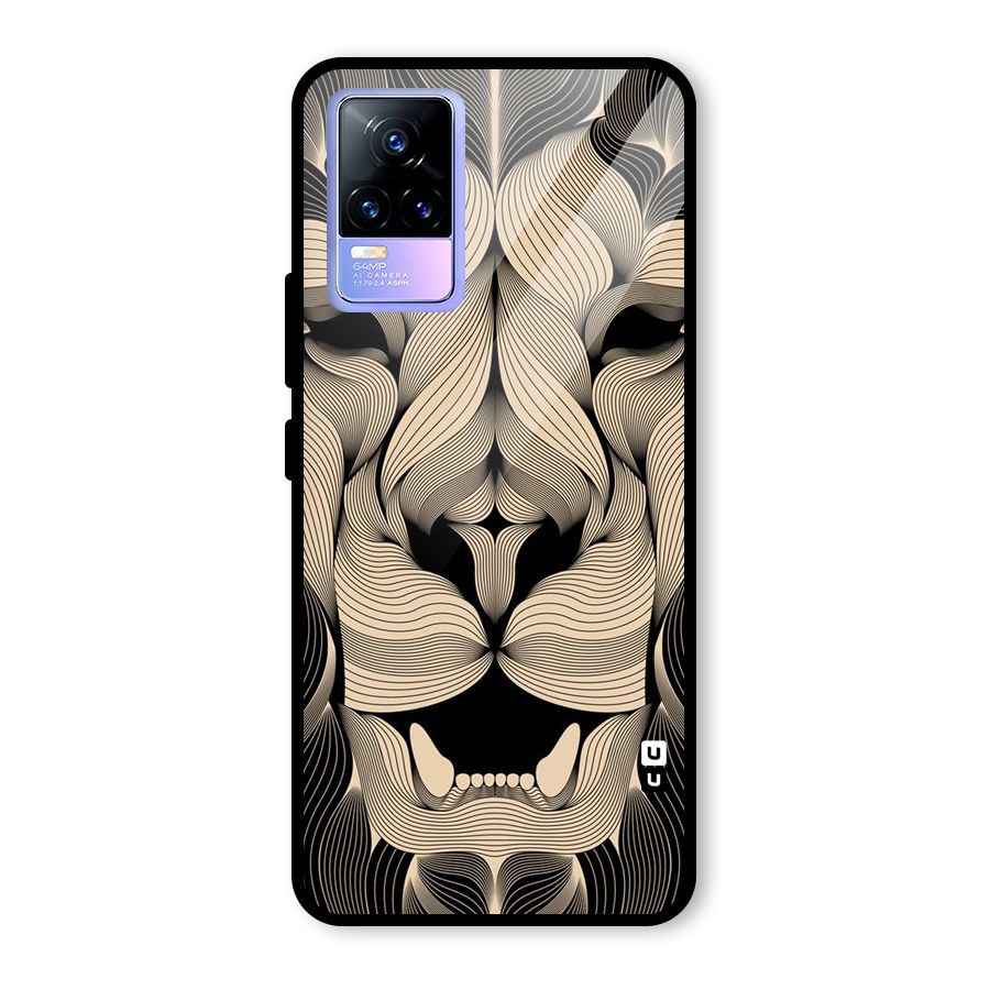 Lion Shape Design Glass Back Case for Vivo Y73