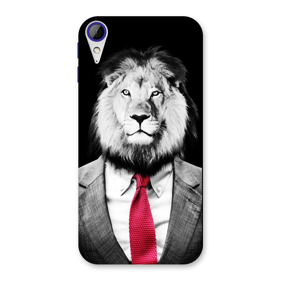 Lion with Red Tie Back Case for Desire 830