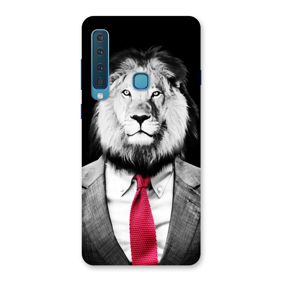 Lion with Red Tie Back Case for Galaxy A9 (2018)