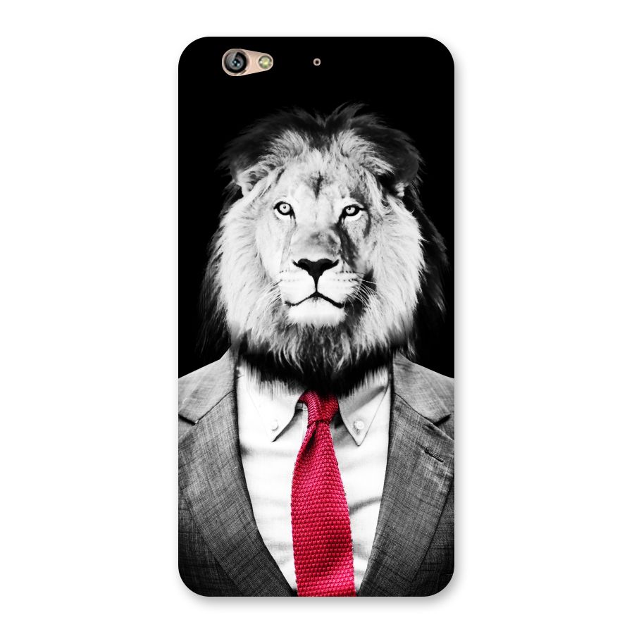 Lion with Red Tie Back Case for Gionee S6