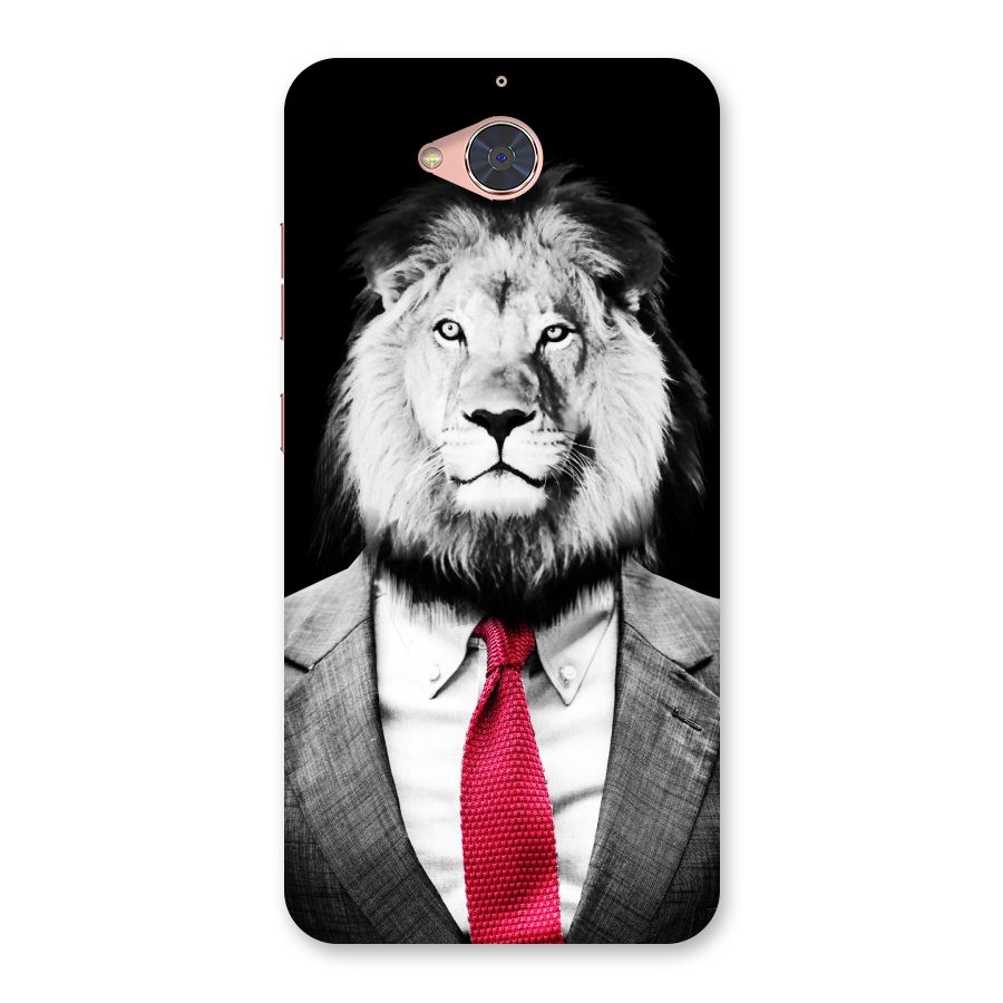 Lion with Red Tie Back Case for Gionee S6 Pro