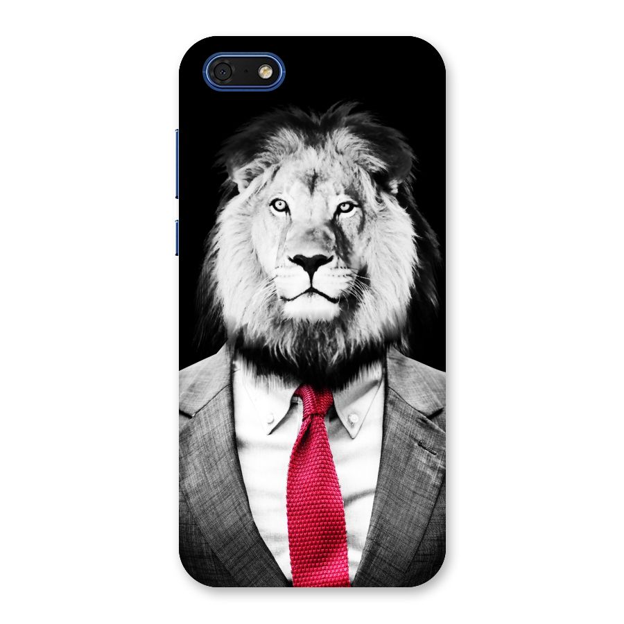 Lion with Red Tie Back Case for Honor 7s