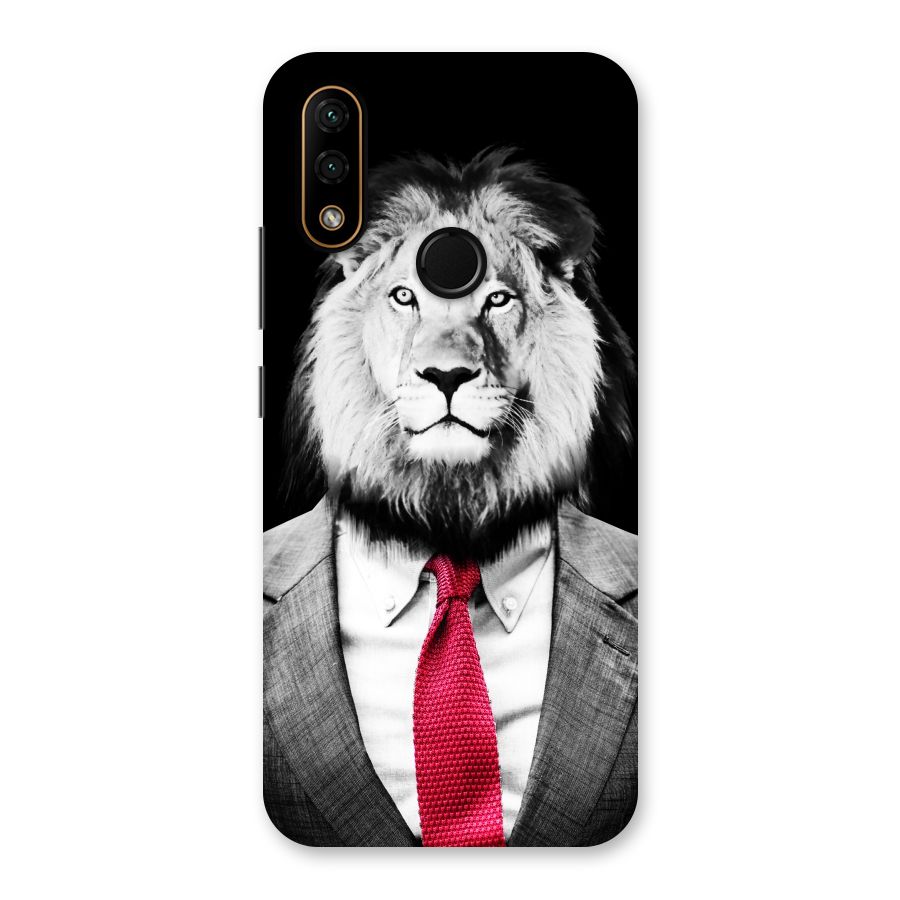 Lion with Red Tie Back Case for Lenovo A6 Note