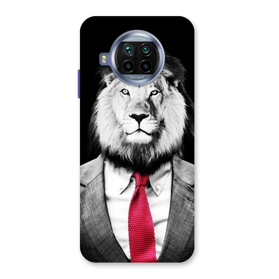 Lion with Red Tie Back Case for Mi 10i