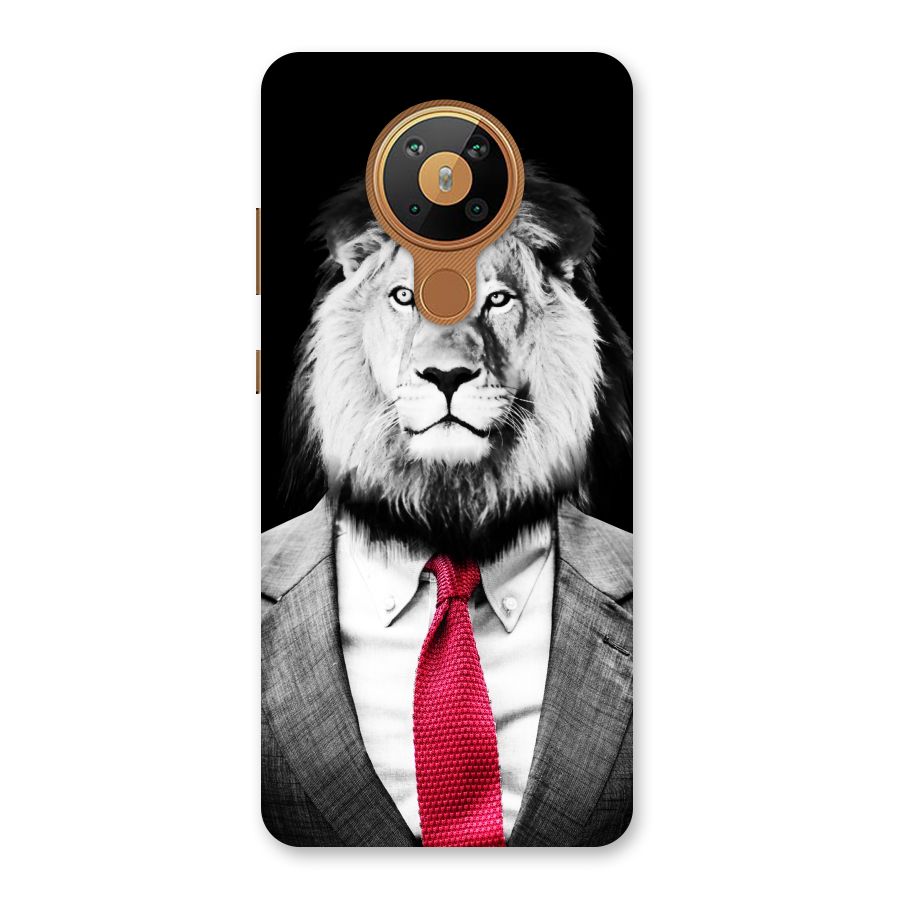 Lion with Red Tie Back Case for Nokia 5.3