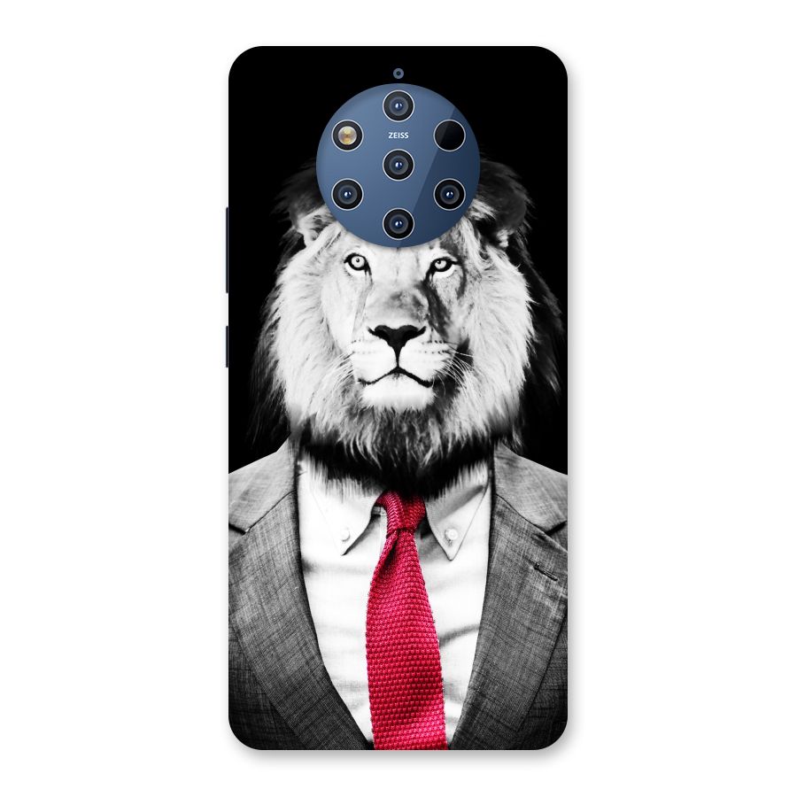 Lion with Red Tie Back Case for Nokia 9 PureView