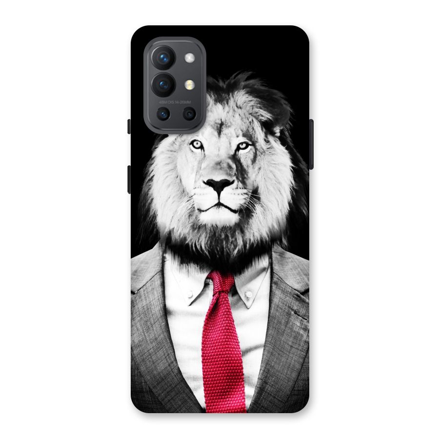 Lion with Red Tie Back Case for OnePlus 9R