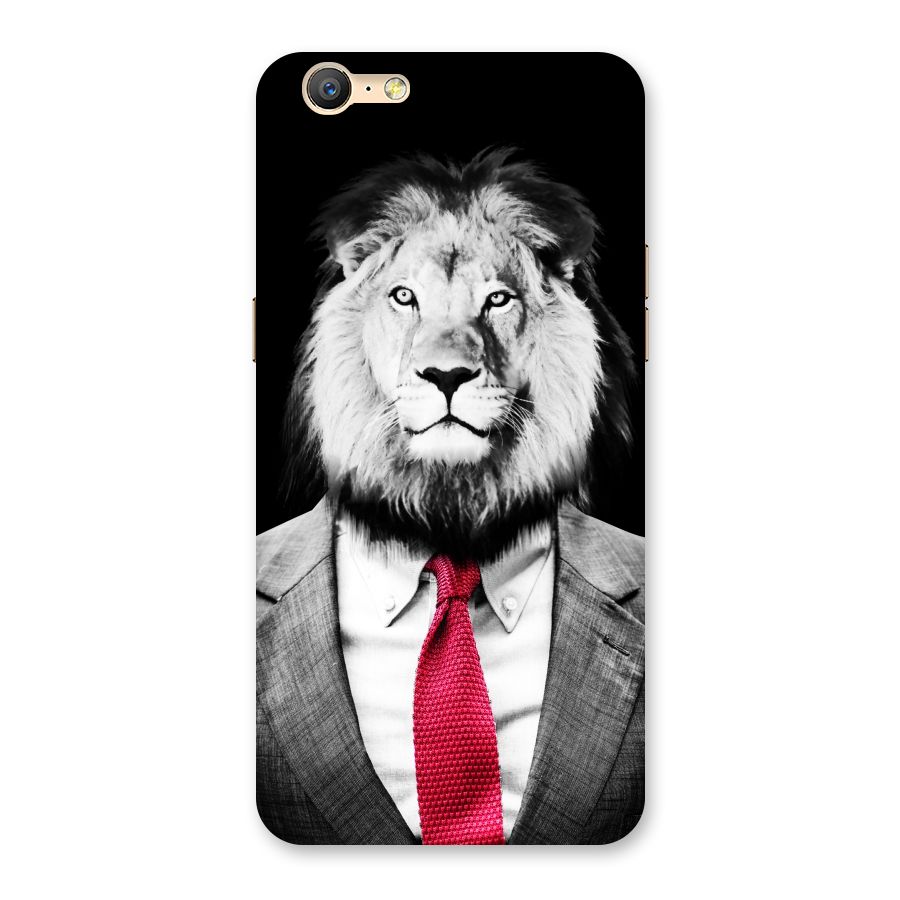 Lion with Red Tie Back Case for Oppo A39