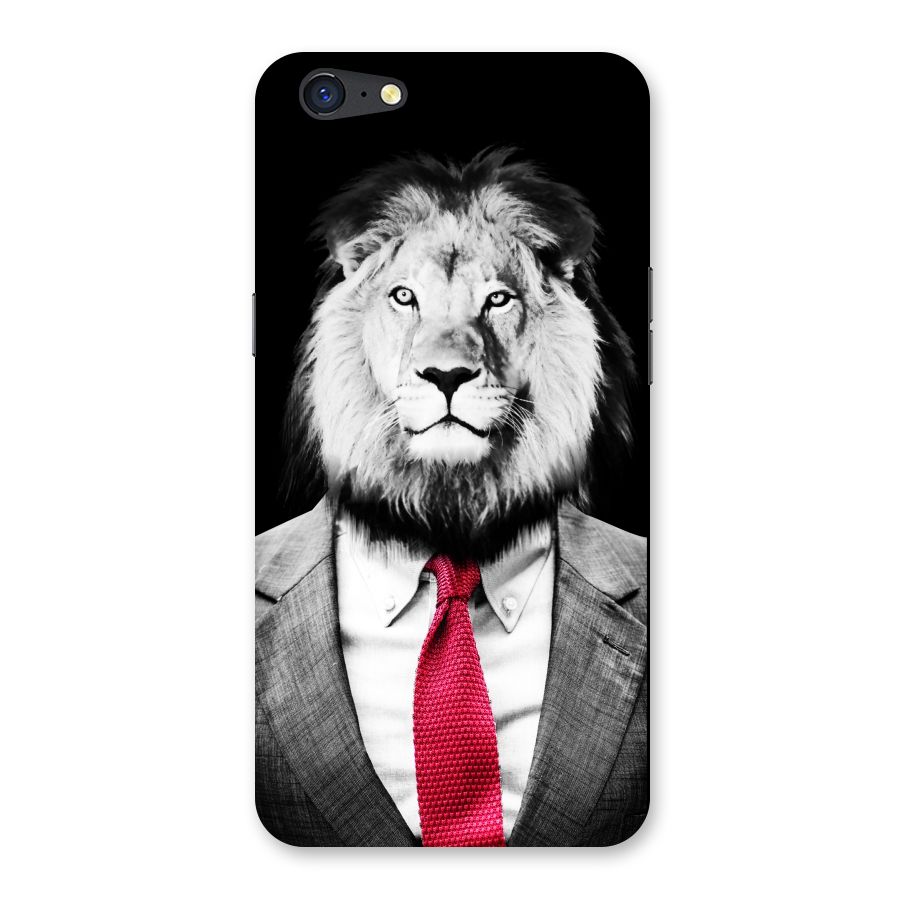 Lion with Red Tie Back Case for Oppo A71