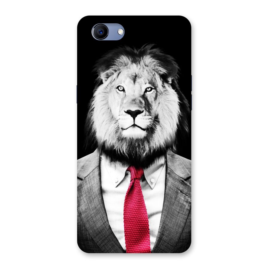 Lion with Red Tie Back Case for Oppo Realme 1