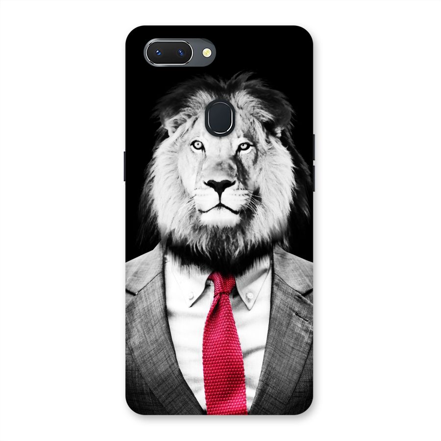 Lion with Red Tie Back Case for Oppo Realme 2