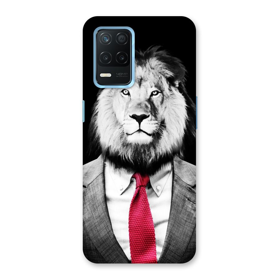 Lion with Red Tie Back Case for Realme 8s 5G