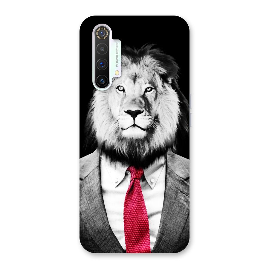 Lion with Red Tie Back Case for Realme X3 SuperZoom